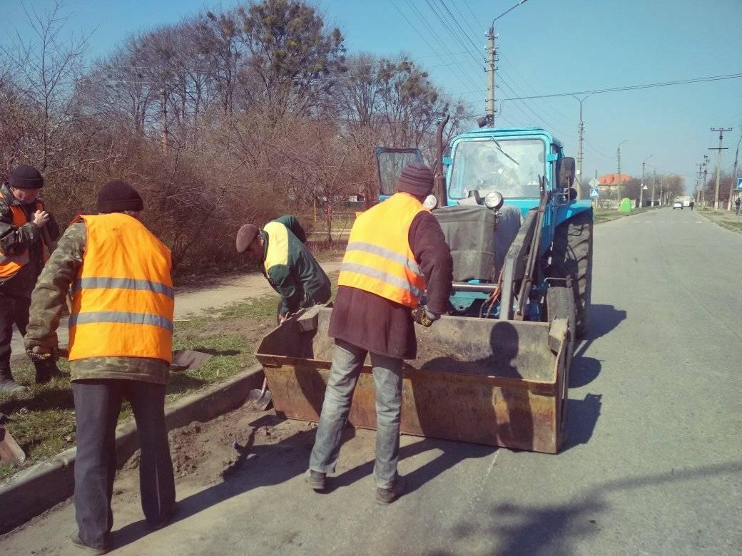 Роботи, які виконало КП «Сквираблагоустрій» з 30 березня по 7 квітня 2020 року