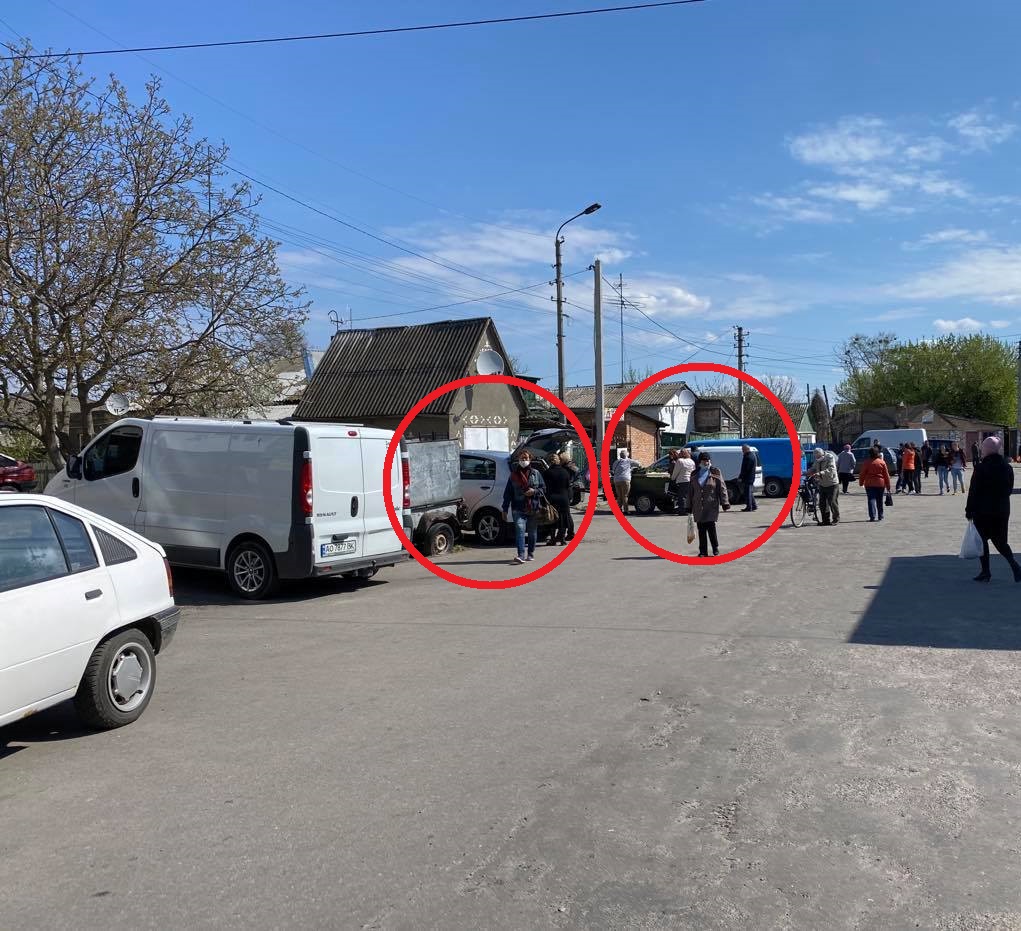 Попри заборону, Сквирський ринок Київської регіональної спілки споживчої кооперації працює…