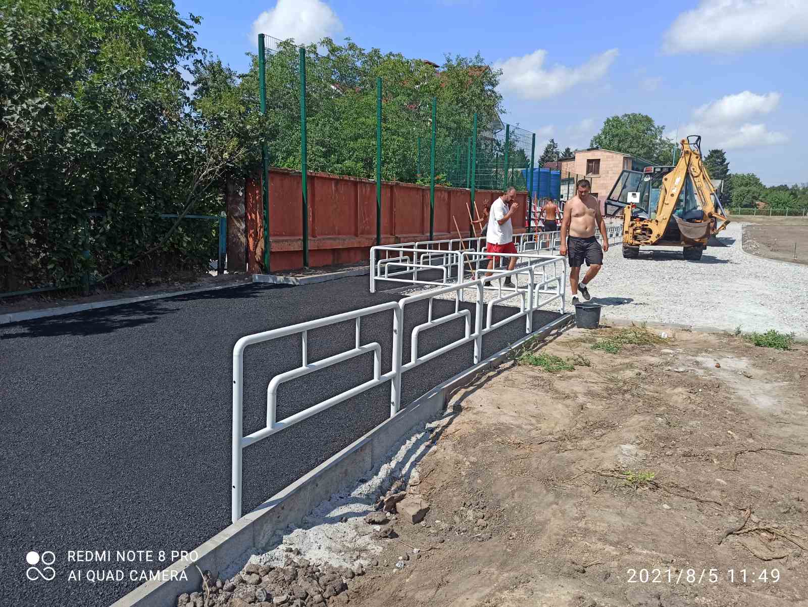 Триває капітальний ремонт стадіону «Колос» у Сквирі
