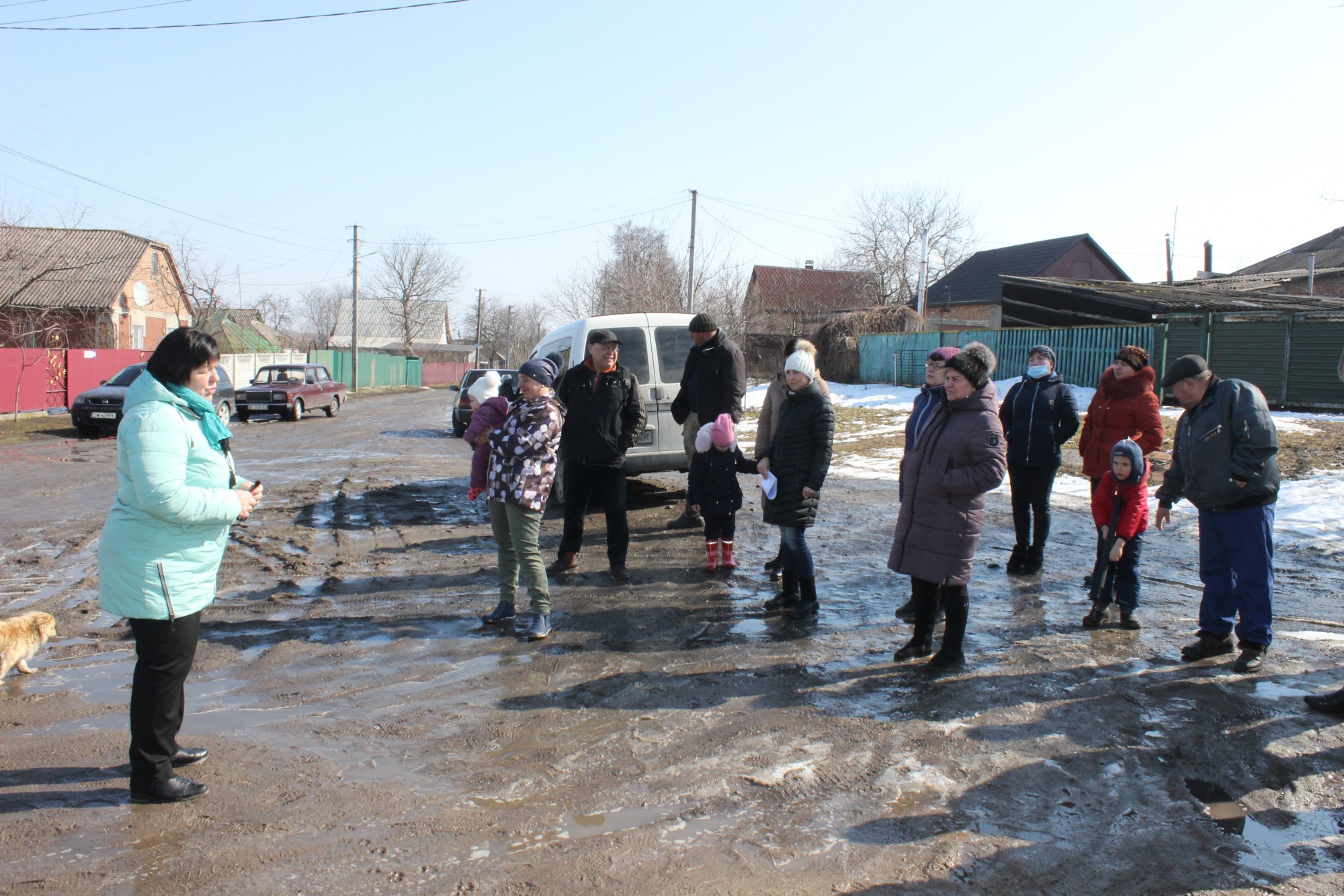 Зустріч з мешканцями Сквирської міської територіальної громади щодо ремонту дорожнього покриття